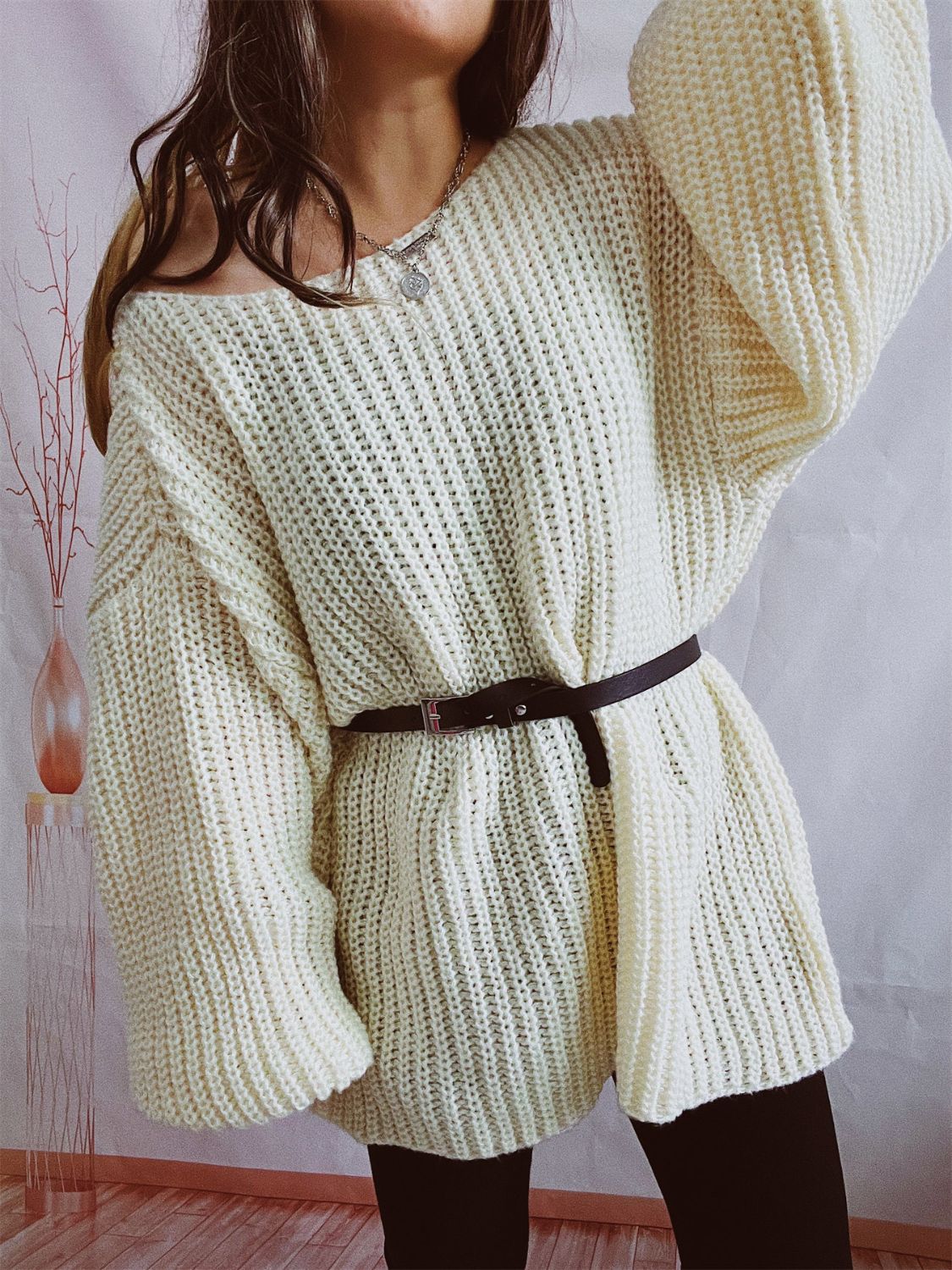Weekend Cropped Sweater