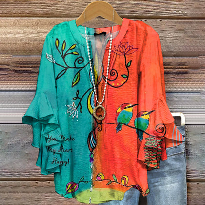 Relaxed Short-Sleeve Shirt