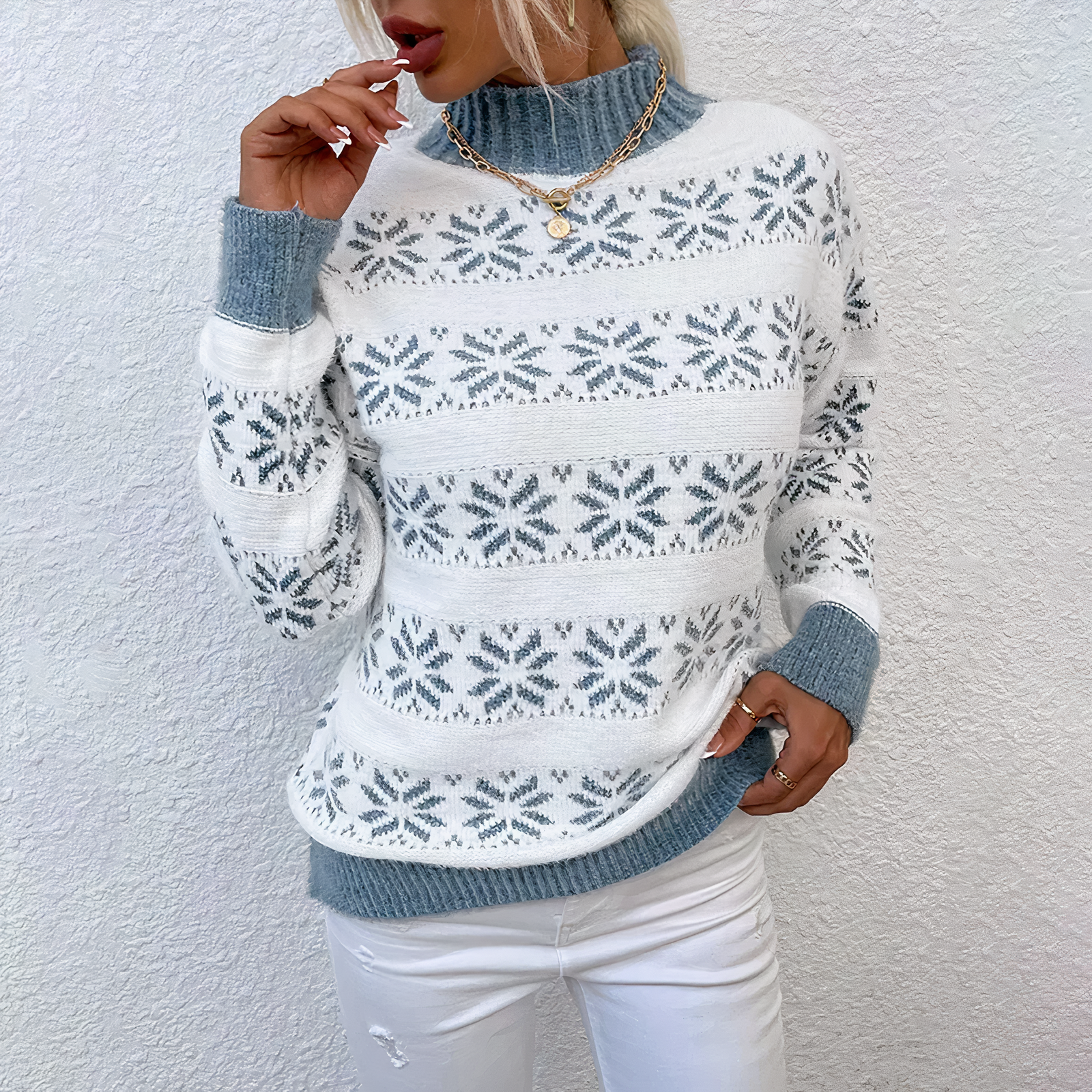 Relaxed Cropped Sweater