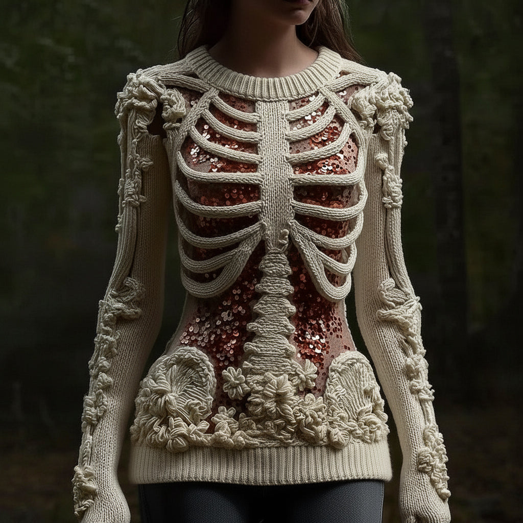 Casual Ribbed Sweater