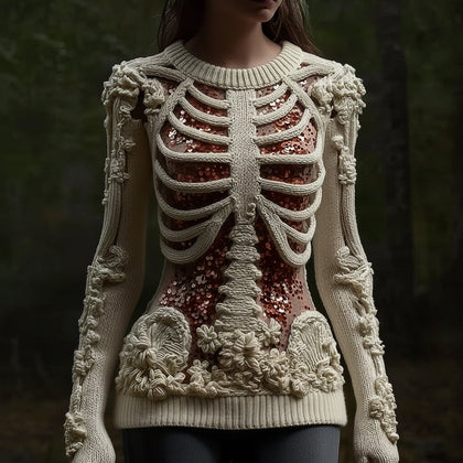 Casual Ribbed Sweater