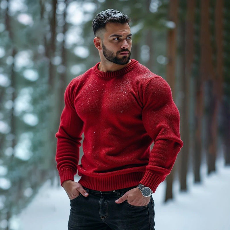 Relaxed Cropped Sweater