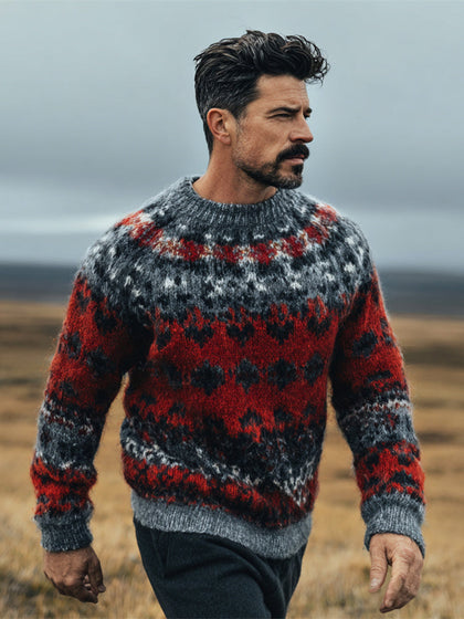 Warm V-Neck Sweater