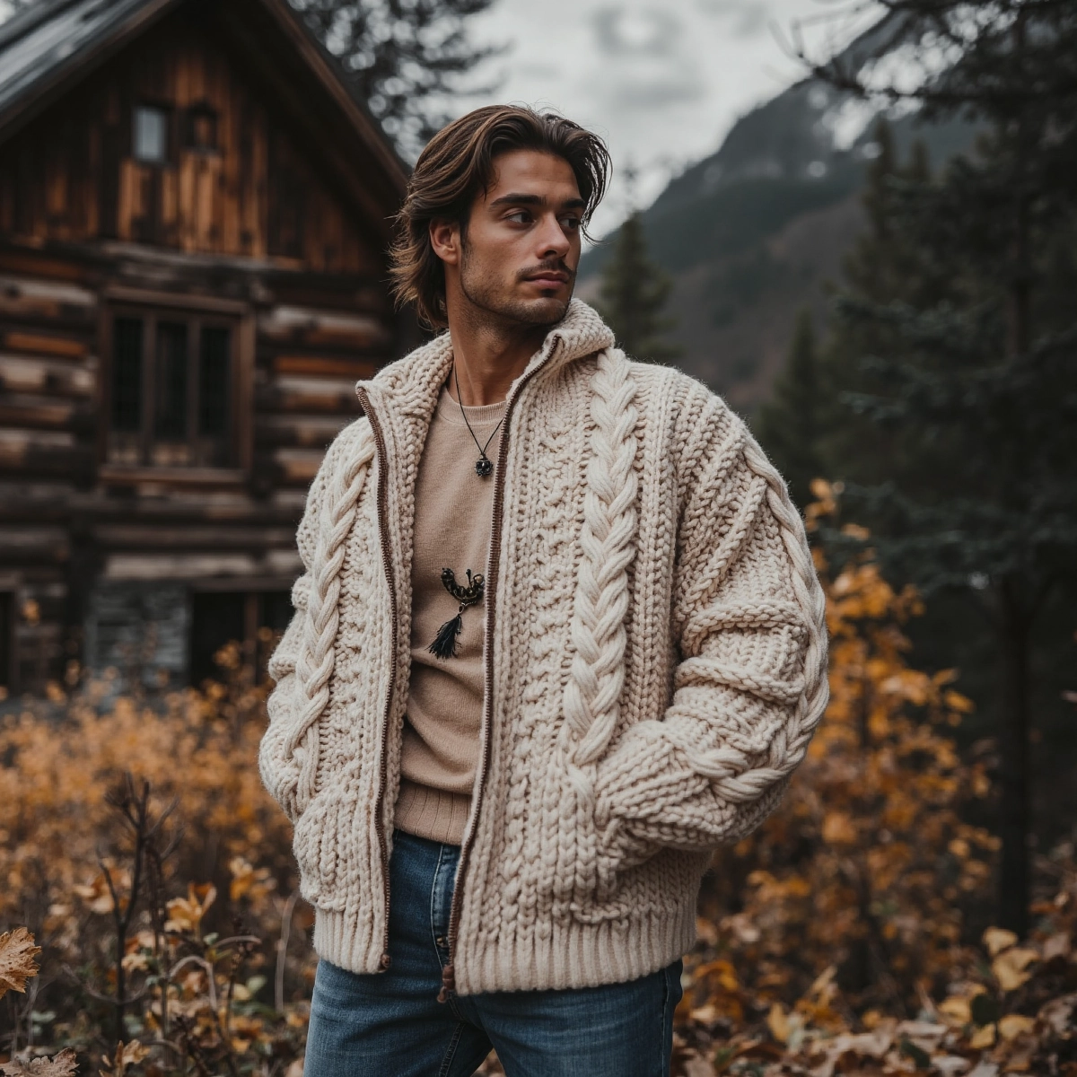 Weekend Cable Sweater