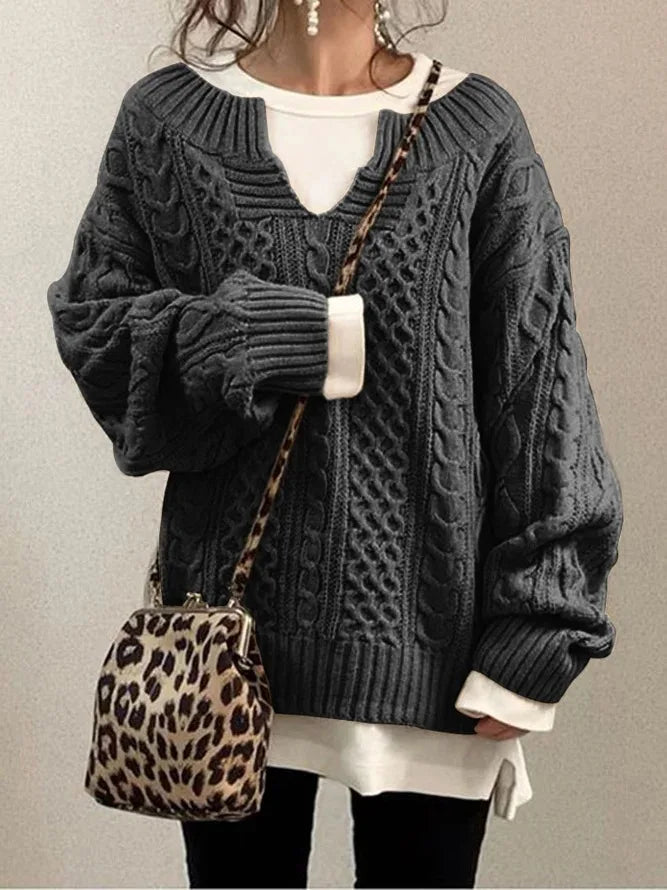 Soft Cable Sweater