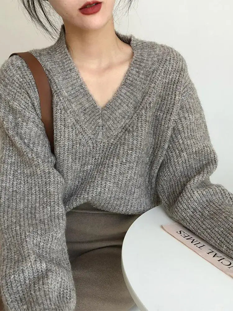Classic V-Neck Sweater