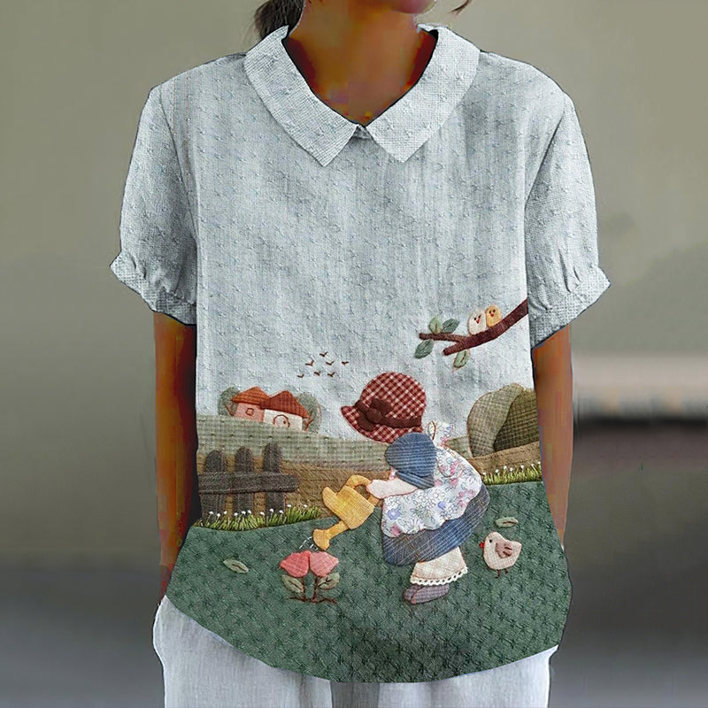 Summer Short-Sleeve Shirt