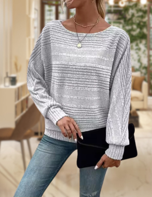 Relaxed Striped Sweater