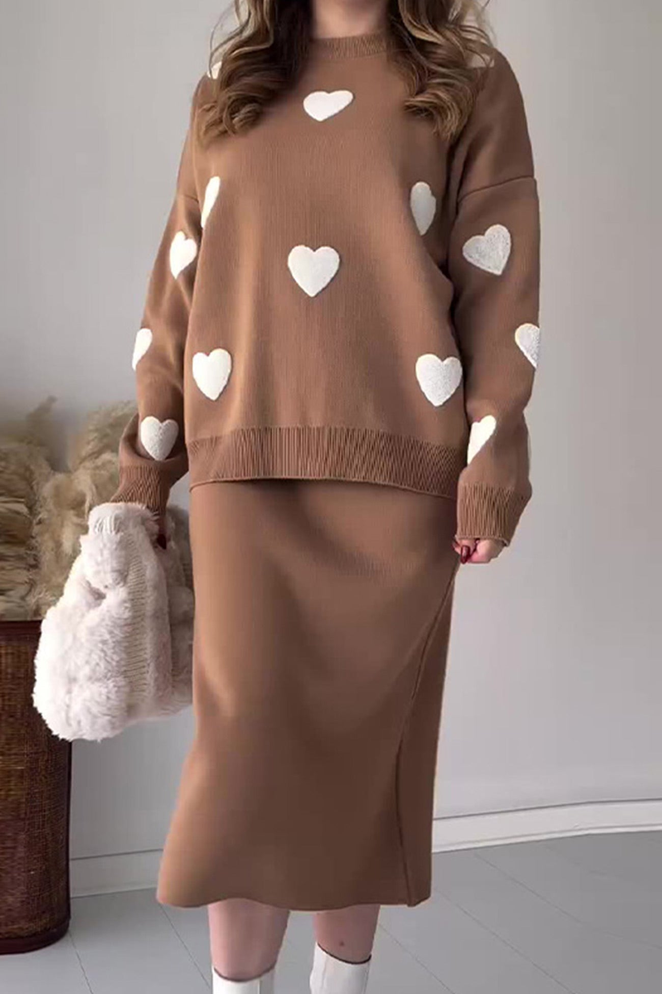 Warm V-Neck Sweater