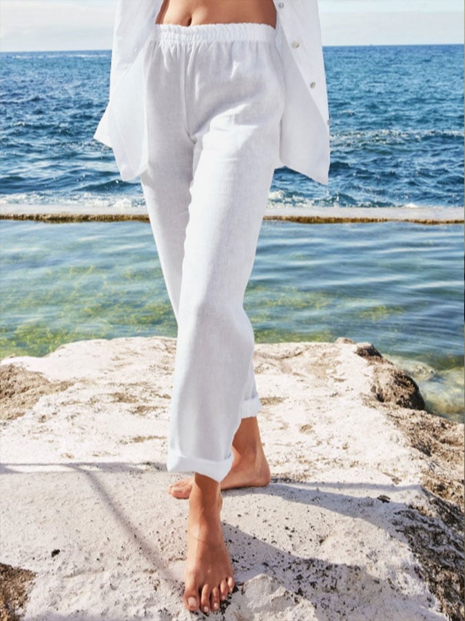 Comfy Belted Pants