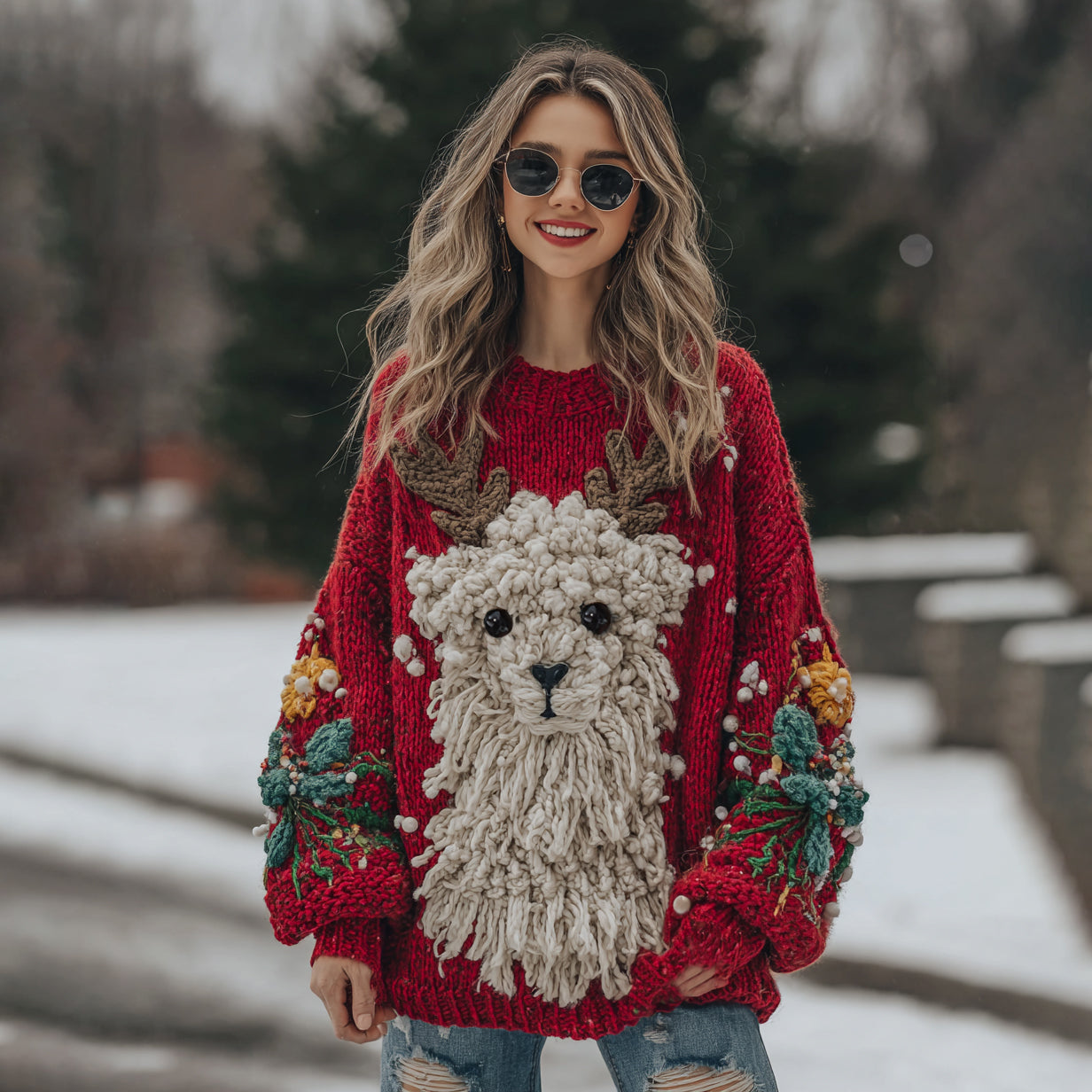 Easy V-Neck Sweater