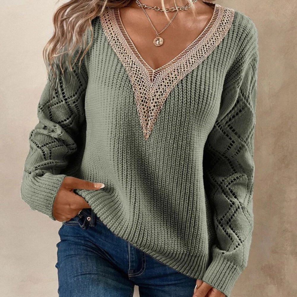 Relaxed Textured Sweater