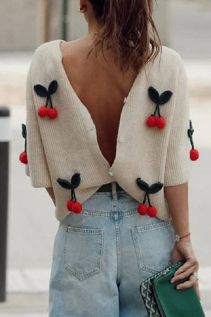 Classic Buttoned Sweater