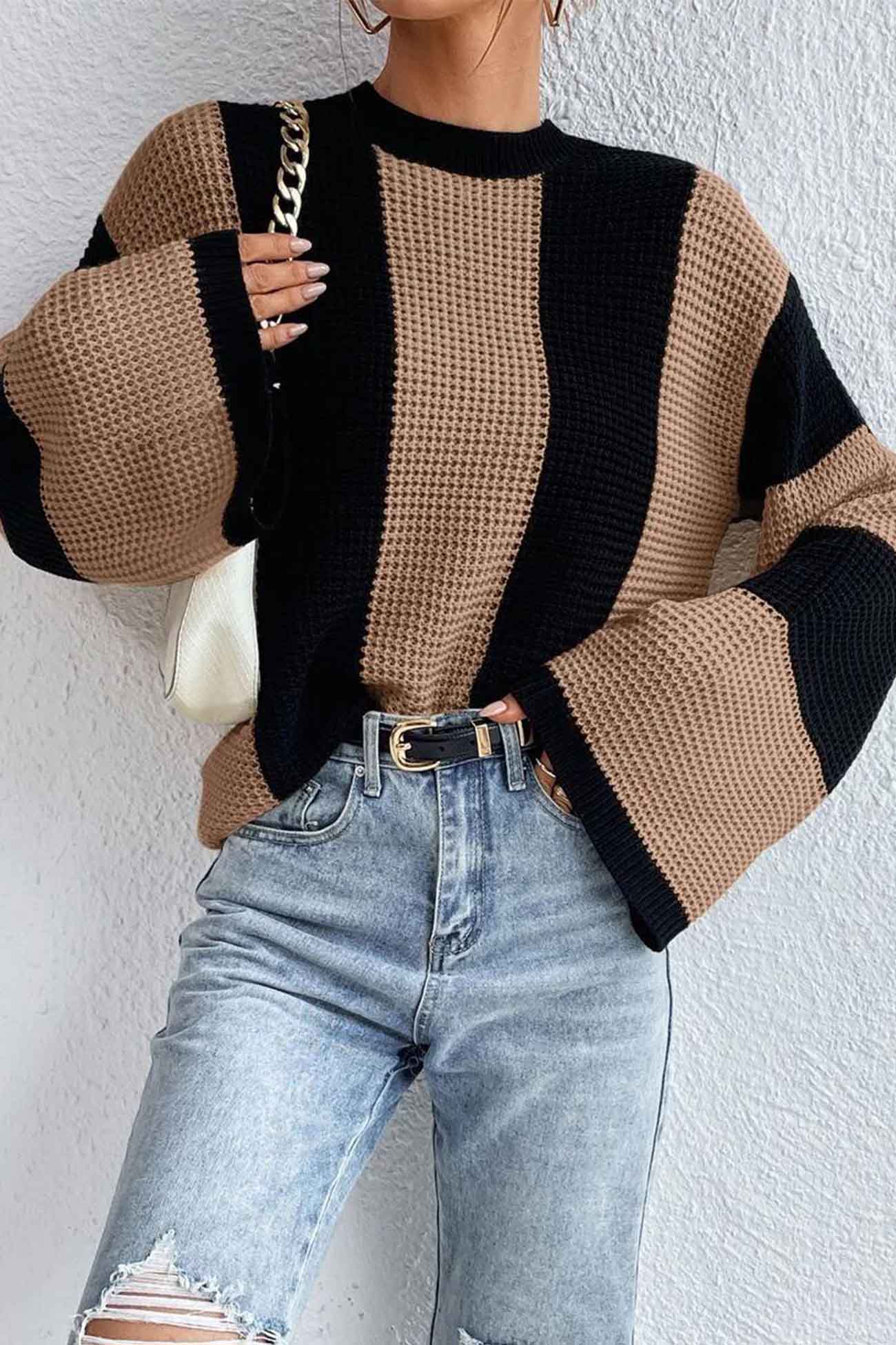 Casual Buttoned Sweater