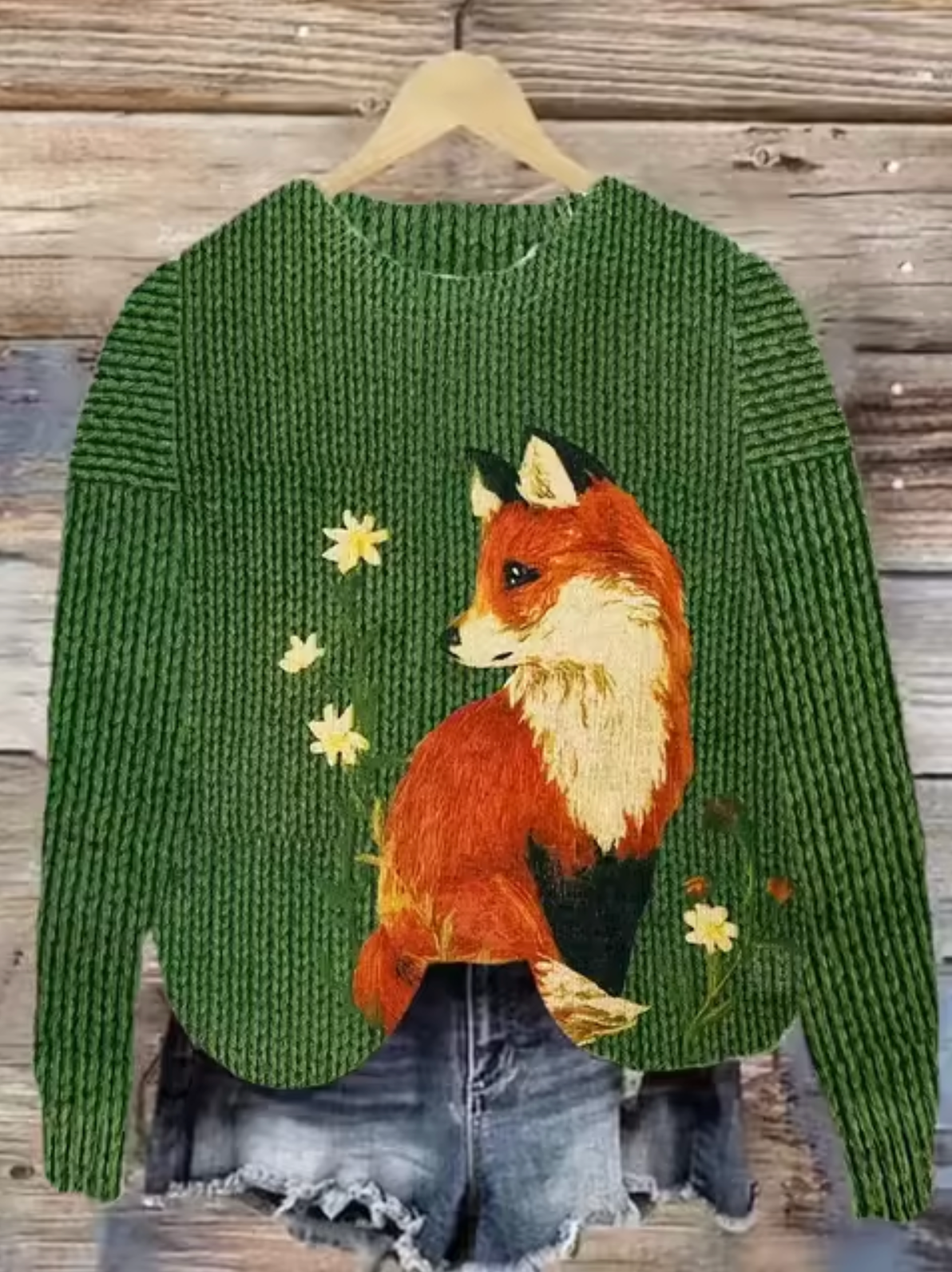 Casual Buttoned Sweater