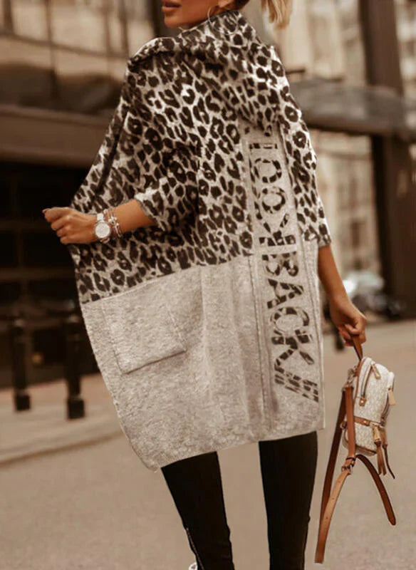Layered Wool Coat