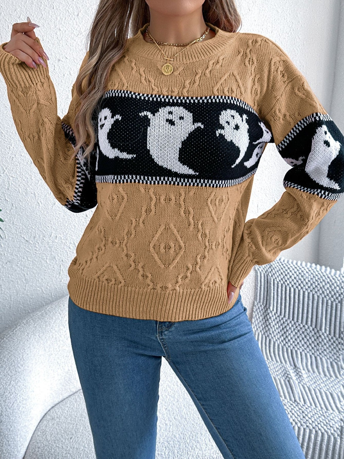 Easy Cropped Sweater
