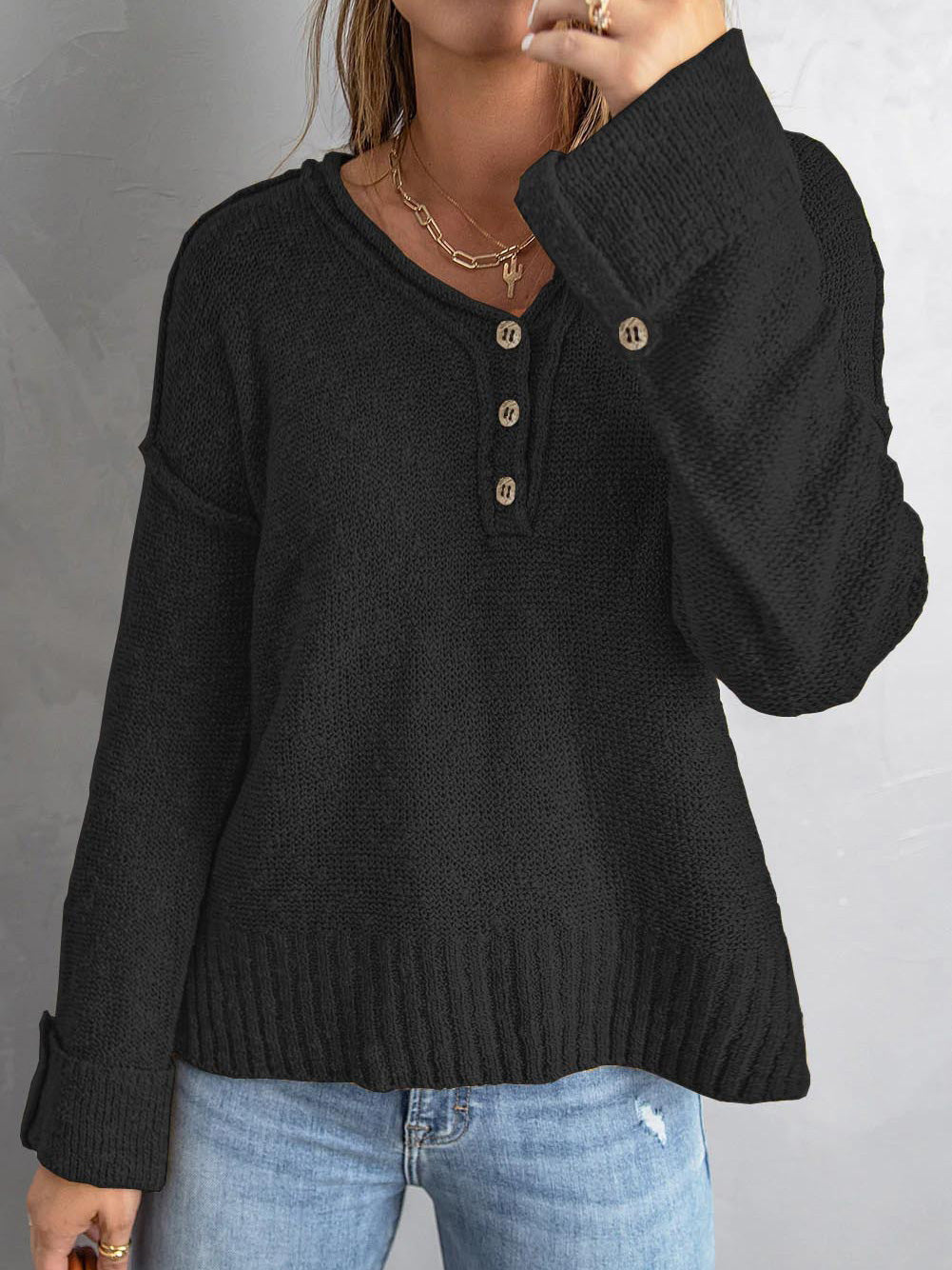 Weekend Cropped Sweater