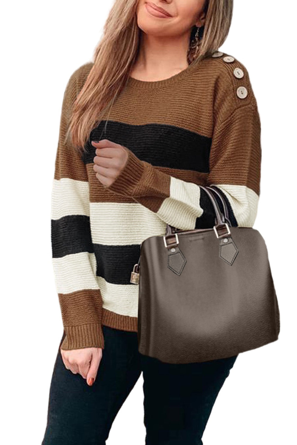 Casual Striped Sweater