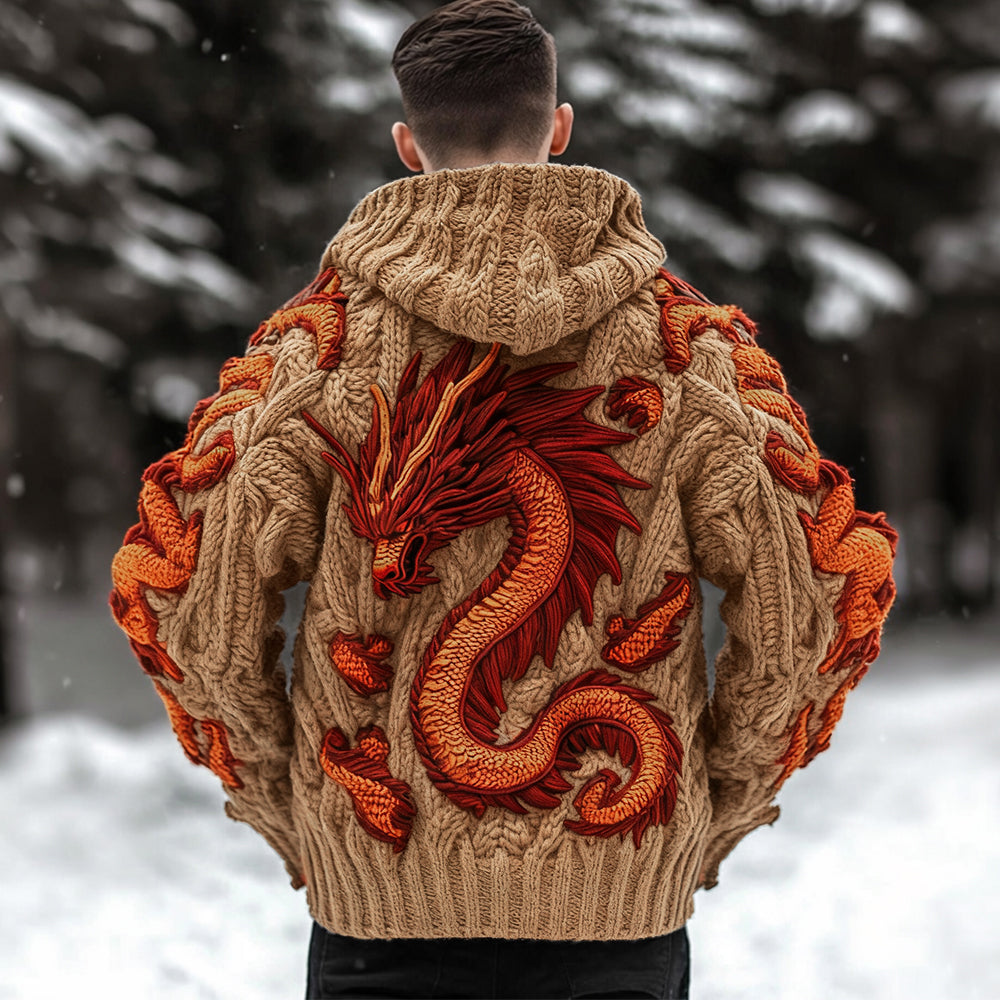 Textured Cable Sweater
