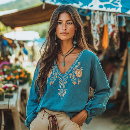 Easy Buttoned Shirt
