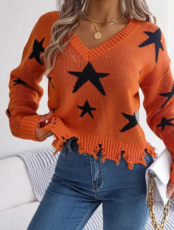 Relaxed Buttoned Sweater