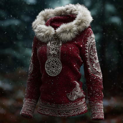 Textured V-Neck Sweater