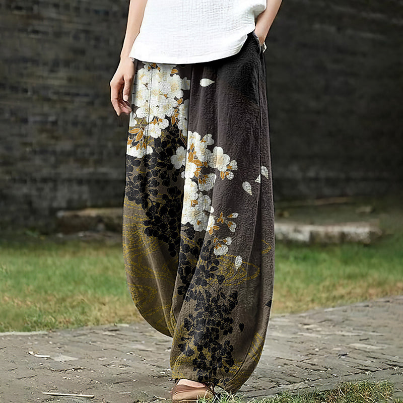 Light Printed Pants