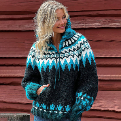 Cozy Buttoned Sweater