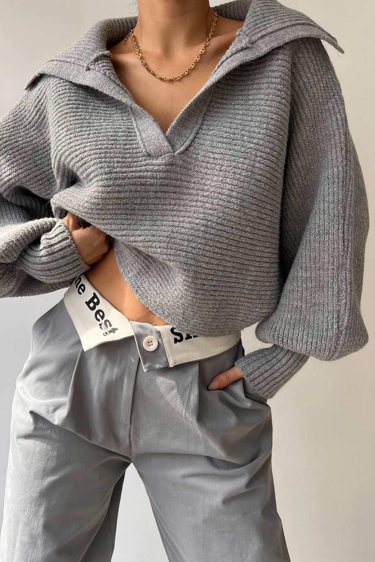 Casual Lightweight Sweater