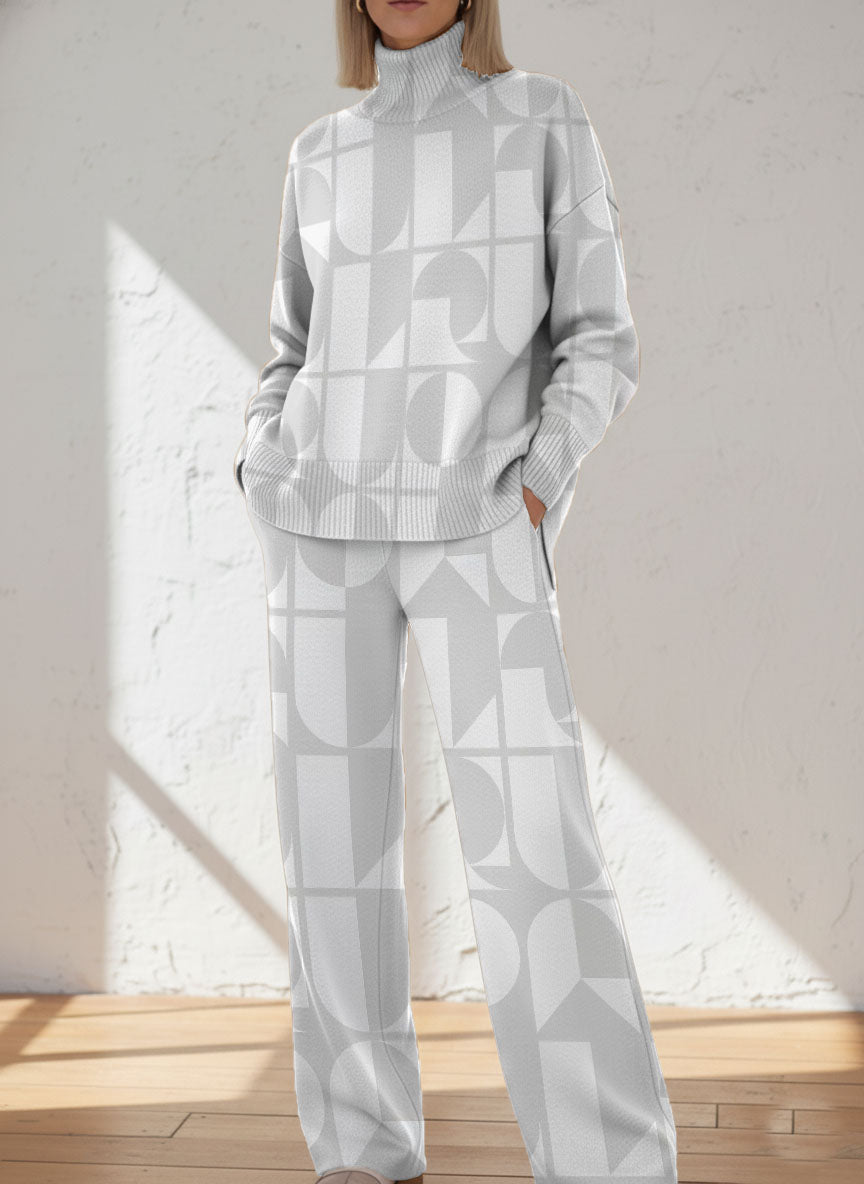 Casual Wide-Leg Pants