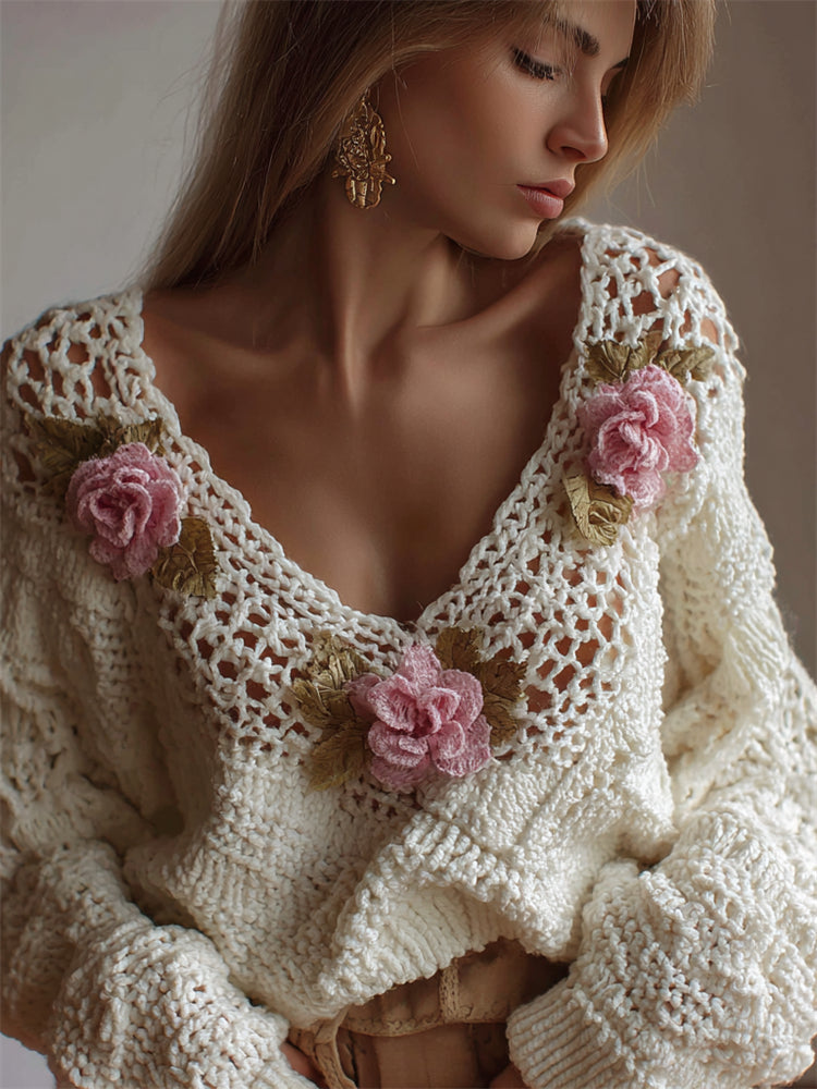 Easy V-Neck Sweater