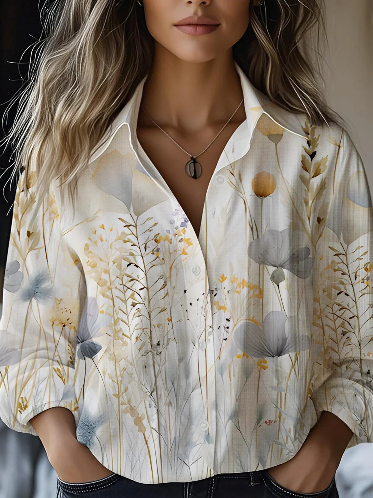 Simple Long-Sleeve Shirt