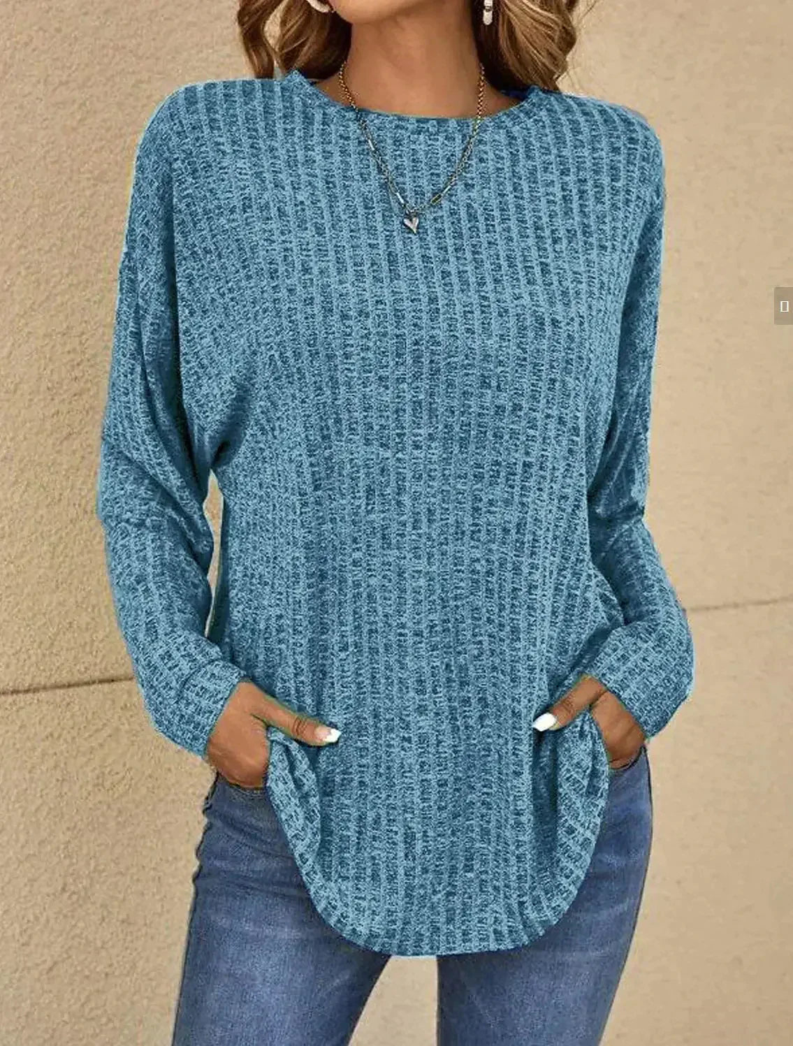 Casual Cropped Sweater