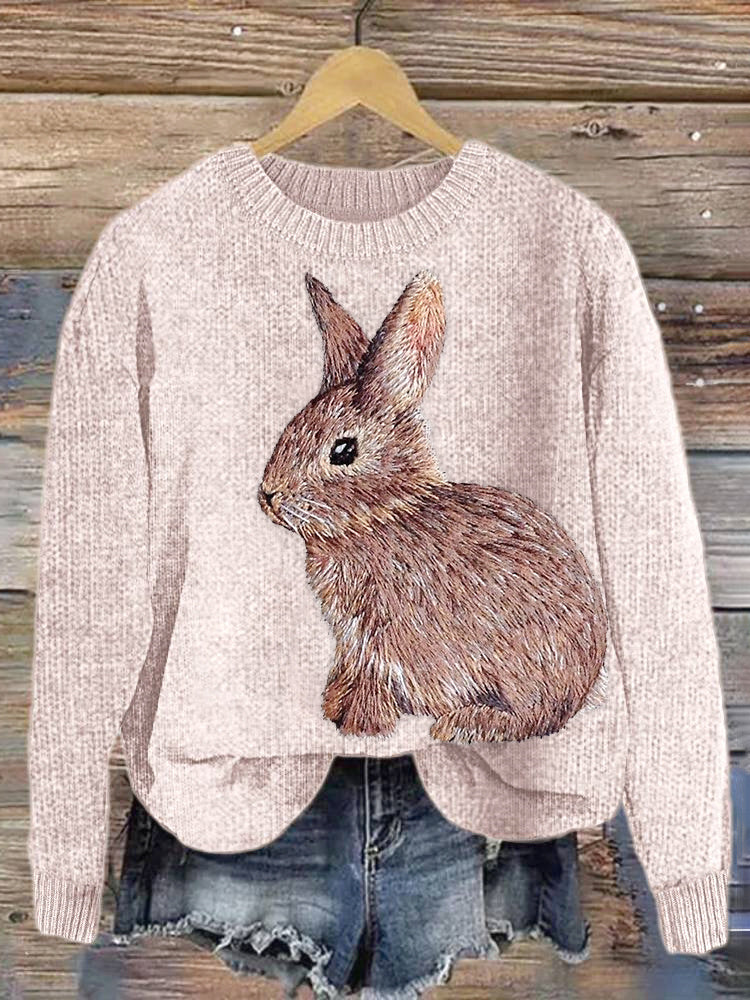 Warm Ribbed Sweater