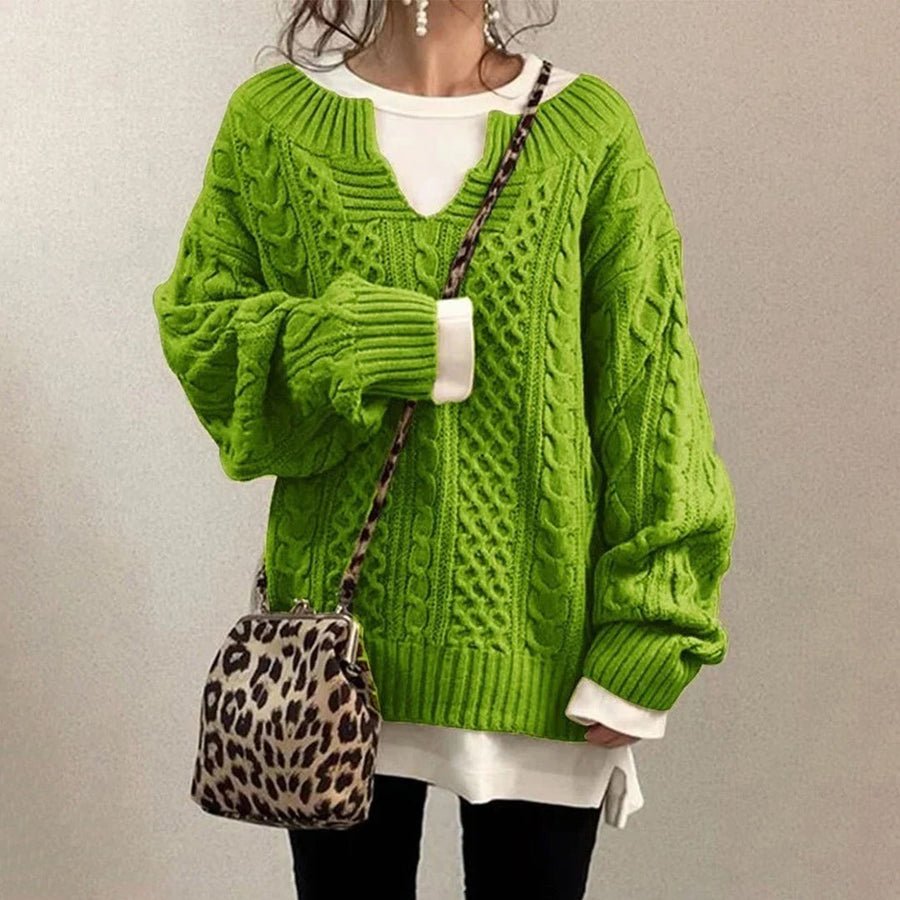 Easy V-Neck Sweater