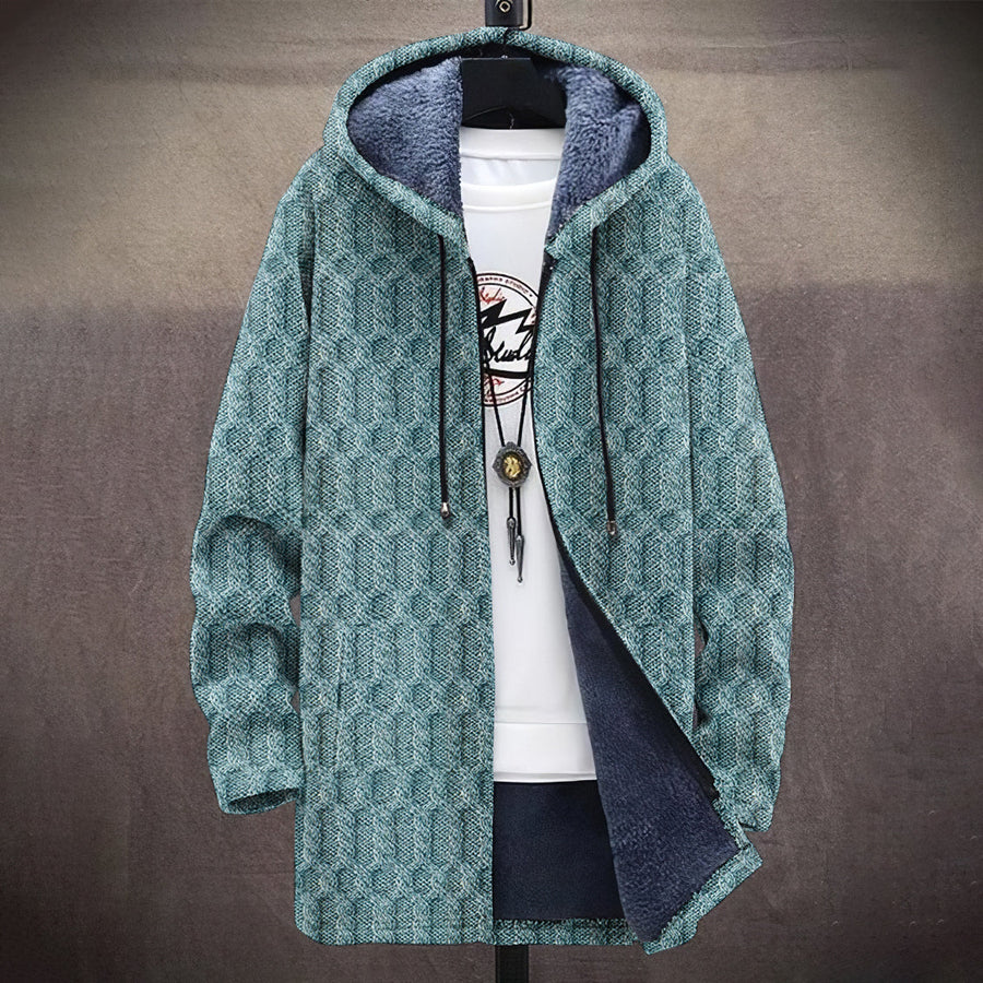 Layered Textured Coat