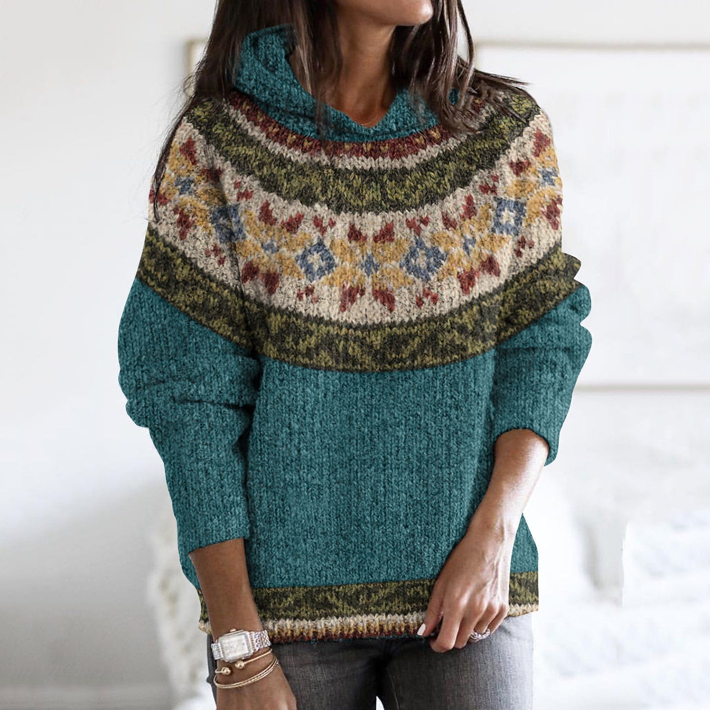 Easy Ribbed Sweater