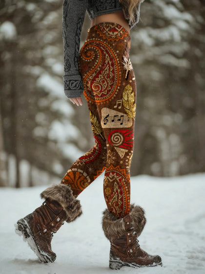 Layered Ribbed Pants