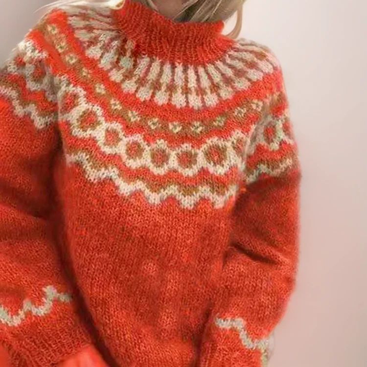 Easy Cropped Sweater