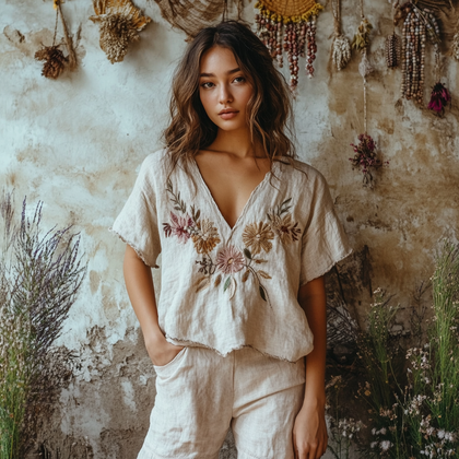 Relaxed Short-Sleeve Shirt