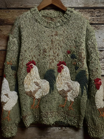 Casual Ribbed Sweater