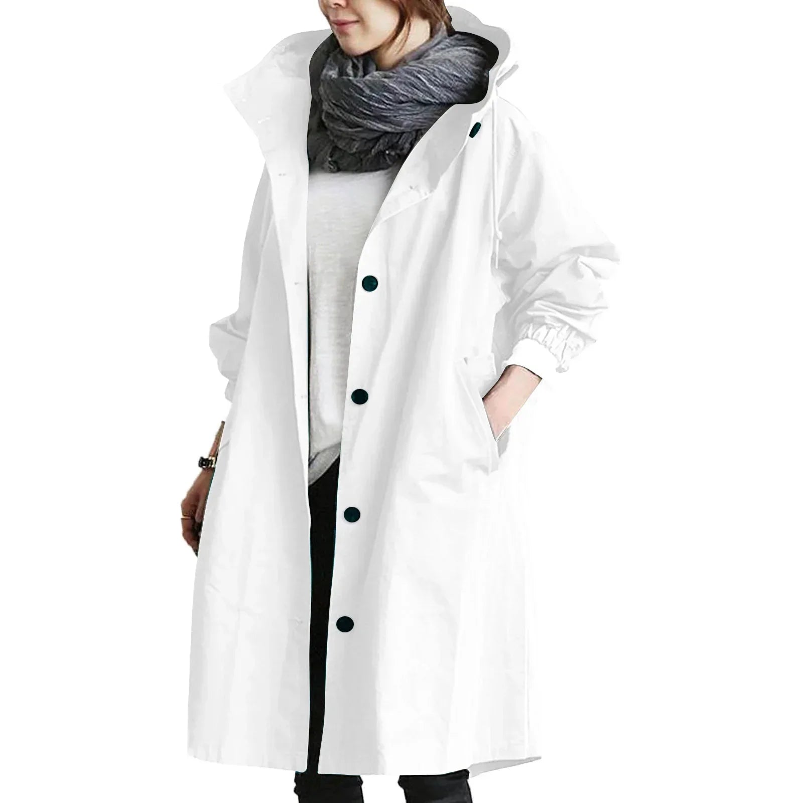 Cozy Double-Breasted Coat