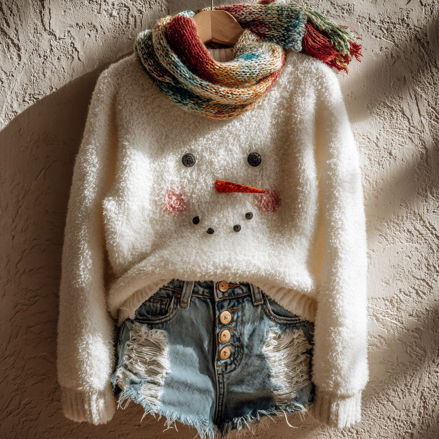 Classic Cropped Sweater