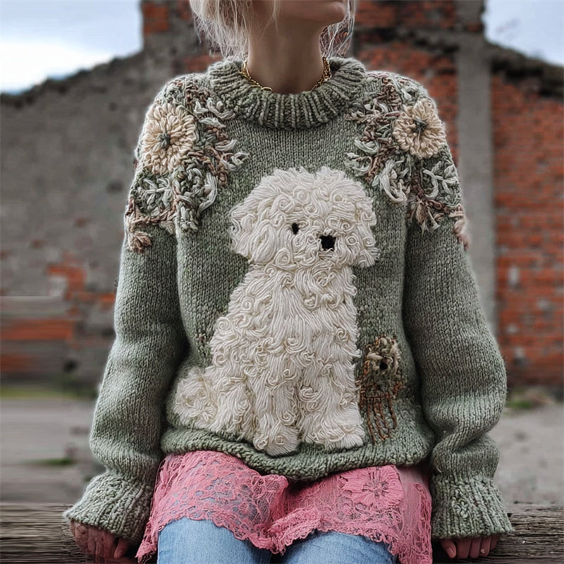 Warm Buttoned Sweater