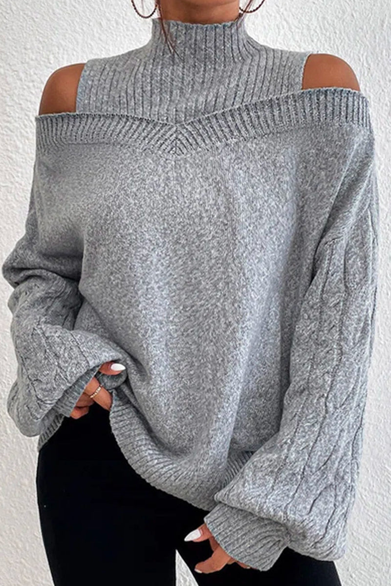 Warm Buttoned Sweater