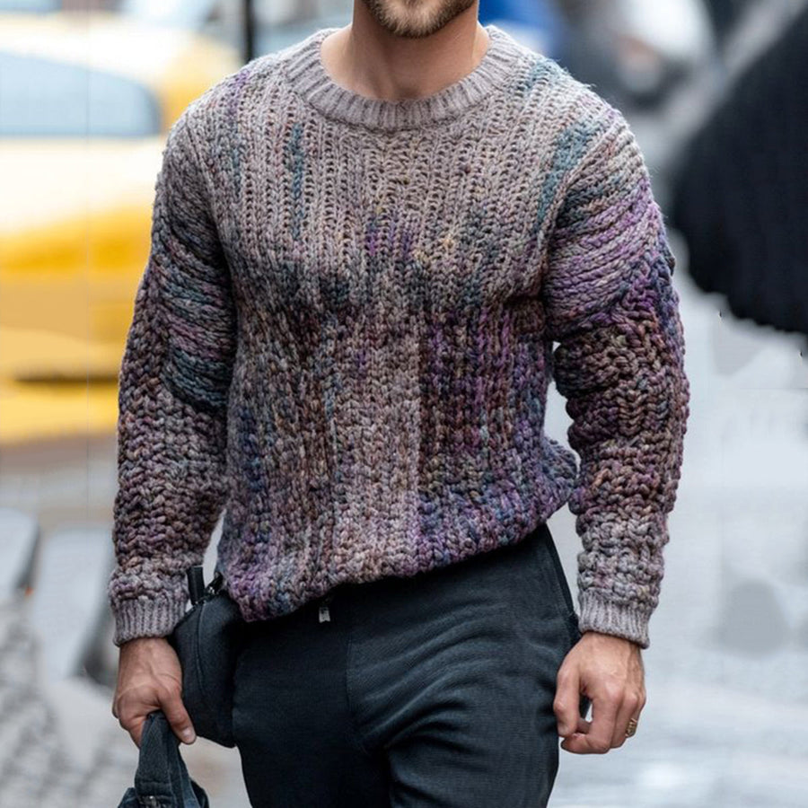 Warm Striped Sweater