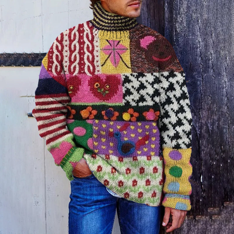 Easy Buttoned Sweater