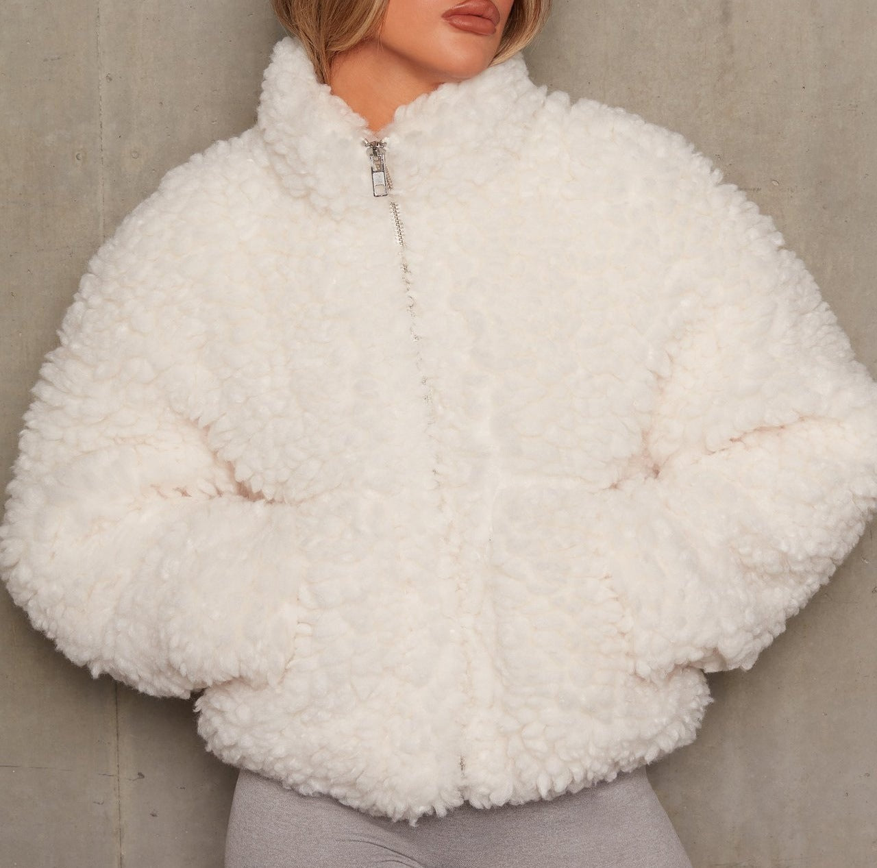Cozy Buttoned Coat