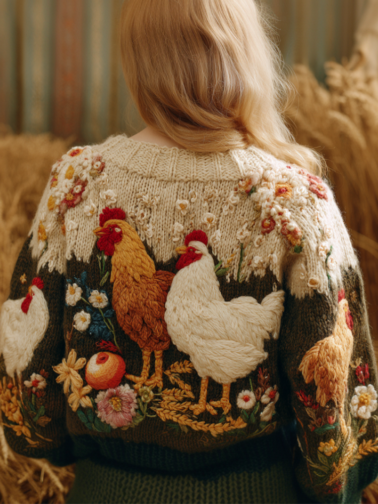 Casual V-Neck Sweater